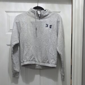 Champion Light Gray Women's Cowl Neck Sweater